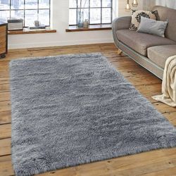 Witdreamer Super blød fluffy tæppe Stor stue skridsikker korridor kører tæppe mat yoga mat 160x200cm