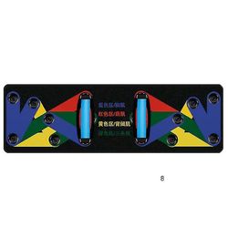Yunshu Multifunktionel indendørs fitness push-up board, brystmuskeltræner 9 A