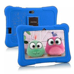 Pritom K7 Børns Tablet 7 tommer med beskyttende cover Blå