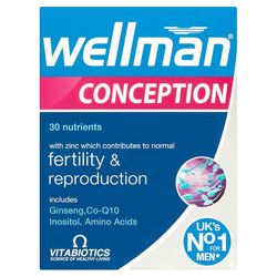 Vitabiotics Wellman Conception - 30 tablettia