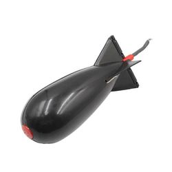 S/M/L Spomb Spod Bomb Bait Rocket Bait UUSI Karpin kalastus Spomb-kalastussyöttölaite UUTTA BLACK