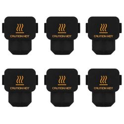 6 kpl tulostimen Hotend-silikonisukat, korkean lämpötilan ekstruuderin lämmityslohkon silikonisuojus A1/A1:lle