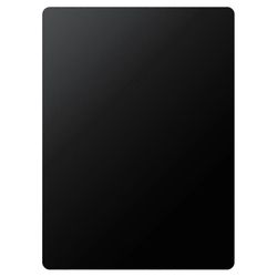 Magneettinen liitutaulu jääkaapin ilmoitustauluille Keittiön uudelleenkäytettävät kuivapyyhkimismagneetit 40,00X30,00X0,10CM 1Pakkaus Musta 40.00X3...