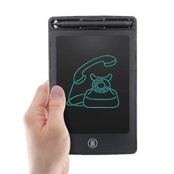 Suren LCD-skrivning Tablet 6,5 tommer digital tegning elektronisk håndskrift Pad Message Graphics Board Kids Board
