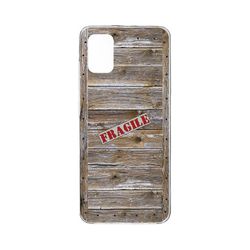 Crazy Kase Hull til Samsung Galaxy A31 Soft Træ sag