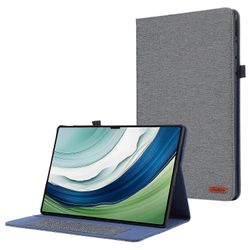 Huawei MatePad Pro 12.2 (2024) nahkakotelo kortinpidike kangastekstuuri tabletin jalustan kansi Monivärinen Style B