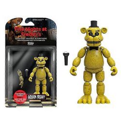 Yyelv Fnaf Security Breach Action Figures Liikkuvat nivelet Bonnie Foxy Freddy Chica Anime Figuuri Pvc-malli Lelut Kultainen Freddy 14cm