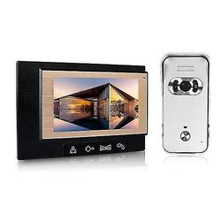 Home Security 7-tommer LCD-farve Video Door Phone Intercom System