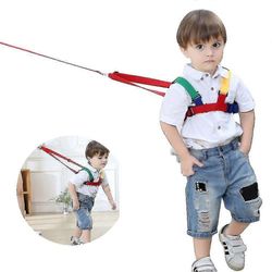 Generic Turvahihna Anti-Lost Baby Safety Kävelyvaljaat Lapsi Taapero Lapsiköysi Talutushihna Kävely Käsivyö (+B Sininen