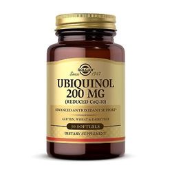 Solgar Ubiquinol (reduceret CoQ-10), 200 mg, 30 Softgels (Pakning med 1)