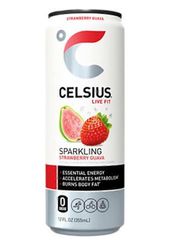 Celsius energiajuoma - mansikkaguava (12 x 12 fl oz., sokeriton)
