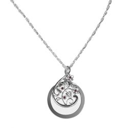 suurennuslasi lukulasit riipuskorut optinen suurennuslasi ketju kaulakoru kaulalasit kannettava monokkeli hopea