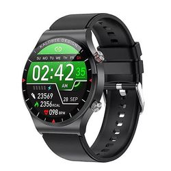 mickcara Smart Watch H20 Miehet Business Bt Soita Dial Nfc Naiset Fitness Syke Verenpaine Terveyden seuranta Musiikin ohjaus Älykello Musta