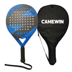 Padel Racket Beach Tennis Carbon Fiber og Eva Surface Holdbar Power Lite Paddleball Paddle Racket