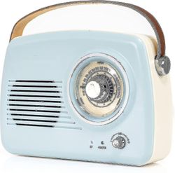 Autonom vintage radio med Bluetooth