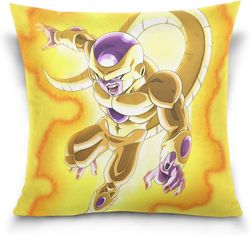 Kerota Dragon Ball Super Golden Frieza Cotton Velvet Soft dekorative firkantede putevar putevar hjem dekorasjon sofa sovesofa stol (45x45C 45x45cm