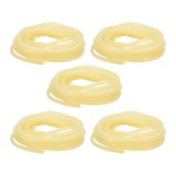 5kpl kiristyssidelateksiputki luonnollinen lateksikuminauhaputki paksunnettu elastinen kumiletku 5m 6x9mm