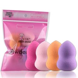 Makeup Blender Beauty Sponge Kosmetisk Puff Makeup Svamp Soft Gourd Drop Shape Foundation Bb Cream Pulver fyldes op Værktøjer
