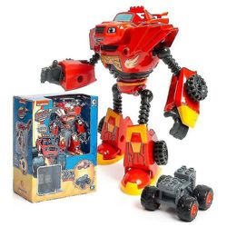 Blaze Monster Machines Anime Figuuri Sarjakuva Muovi/seos Epämuodostunut auto Toimintahahmo Malli Lapset Lelut Lasten syntymäpäivälahjat - Toiminta...