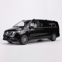 1:18 Mercedes V-luokan V260L MPV hyötyajoneuvon painevalettu automalli Musta