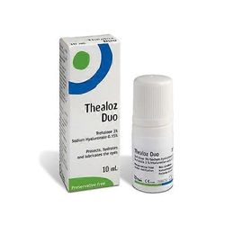 Thealoz Duo silmätipat hyaluronihapolla kuiville silmille 10ml