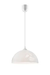 Lamkur Lighting Dome Vedhæng Loft Lys Hvid, 1x E27