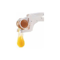 Vinter Promotion, egg Splinterless Egg Cracker Kjøkken Gift Gadget Eggeplomme Hvit Protein Separator Kjøkken Tool