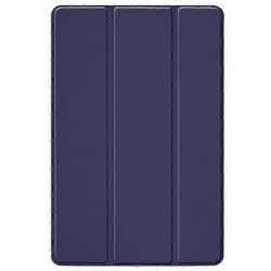 Tablet-kotelo Galaxy Tab S5E 10.5in 2019 SM-T720 / T725, ohut kolminkertainen älykäs kansi, jossa automaattinen lepotila / herätys, tummansininen