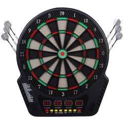 Elektronisk Dart Board Professional 243 Ulike Spill Svart