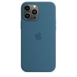 Silikonikotelo Iphone 13 Pro Maxille Sininen Jay magsafen kanssa