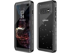 Samsung Galaxy S10 Plus vedenpitävä kotelo, sisäänrakennettu näytönsuoja suojaava iskunkestävä ip68 vedenalainen vedenpitävä kansi Samsung S10 Plus...