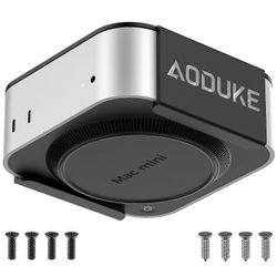 AJM4-B for Mac Mini M4 M4 Pro Mini PC -jalusta alumiiniseoksesta pöydän kiinnikkeen alla