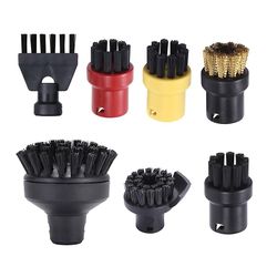 Rund børste flad børste hoved til Karcher Sc1 Sc2 Sc3 Sc4 Store runde børste rengøring Brus
