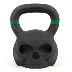 Phoenix Fitness Skull Kettlebell - gjutjärnsvikt för träning, styrketräning, fitness och konditionsträning - perfekt för hemmagym - 20 kg 20kg
