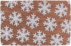 Funny Christmas Snowflakes Doormats Non Slip Holdbar Xmas dørmatte Hjem DCOR For innendørs utendørs 16x24 Forelder