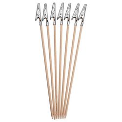 100 kpl bambualligaattoripuristimen pidikkeet kiinnittävät pitkähäntäisen alligaattorileikkeen valokuvapidikkeen jalustan muistion muistiinpanon le...