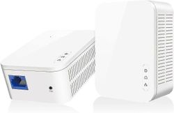 Av1000 1-porttinen Gigabit Powerline Adapter, Enintään 1000 Mbps (ph3), valkoinen