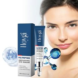 unbrand Peptidi Depuffing Eye seerumi,Under Eye Serum for Dark Circles Puffiness Bags Anti Aging Eye Cream for Wrinkles Fine Lines 1 Pcs