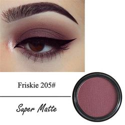 Aoweisia Phoera 12 farver Mat Eye Shadow Pulver Pigment Langvarig Bright Øjenskygge Makeup Vandafvisende Beauty fyldes op Tslm1 205 5CM*5CM*2CM