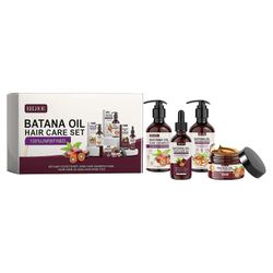 Eelhoe Batana Oil Volumizing Hair Care Set ravitsee hiuksia ja tasoittaa hiustenhoitoa Hiustenhoitosarja