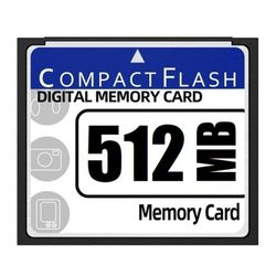 512MB kompakti flash-muistikortti kameralle, mainoskoneelle