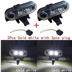 2kpl 24v Volvo Fh Fm kuorma-auton ohjaamon kattomerkkivalolle FH13 kuorma-auton ylävalaisin OEM 82116545 21087346 2cold white 2plug