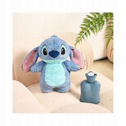 Lilo I Stitch kuumavesipullo pehmeä kodikas pehmo sininen
