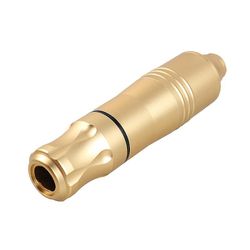 Aluminium Alloy Short Pen Tattoo Tool Cutting Line Mist Integreret Motor Tattoo Pen Tattoo Udstyr Golden