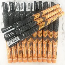 13stk Golf Pride MCC Plus 4 Golf Grip Standard Størrelse Mellemstørrelse -SJL Mellemstore Orange