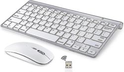Langaton näppäimistö ja hiiri Apple imac Windowsille tai Androidille (langaton 2.4g)