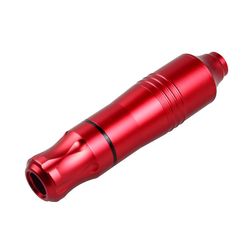 Aluminium Alloy Short Pen Tattoo Tool Cutting Line Mist Integreret Motor Tattoo Pen Tattoo Udstyr rød