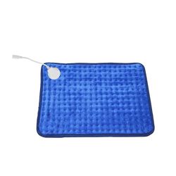 Coosilo Elektrisk varmepude til skulderhals ryg ryg rygsøjlen Ben smertelindring blå 30*40cm