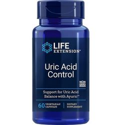 Life Extension Käyttöiän pidennys Uric Acid Control Vegicaps 60
