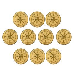 10kpl Energy Anti Radiation Protector Shield EMF suojaa matkapuhelintarroja Emr Blocker